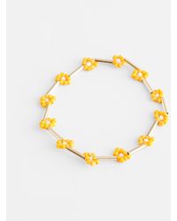 BKE - Flower Bead Bracelet - Lyst