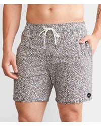 RVCA - Atlas Stretch Swim Trunks - Lyst