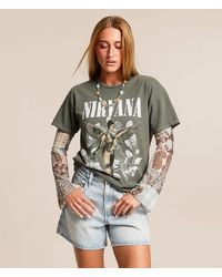 Merch Traffic - Nirvana Band T-Shirt - Lyst