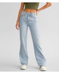 Flying Monkey - High Rise Wide Leg Jean - Lyst