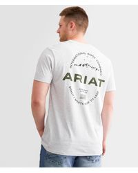 Ariat - Script Oval T-shirt - Lyst