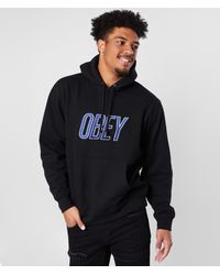obey next round 2 black hoodie
