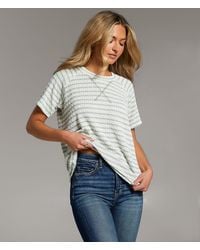 BKE - Textured Stripe Top - Lyst