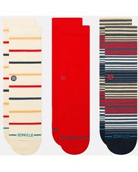 Stance - 3 Pack Boardwalk Socks - Lyst