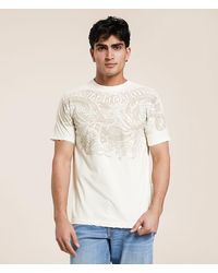 Affliction - Flaming Dragon T-Shirt - Lyst