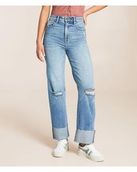 Hidden Jeans - Ella Cropped Classic Straight Stretch Jean - Lyst