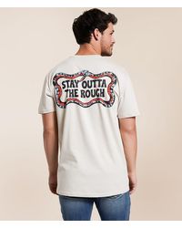 Devereux Golf - Stay Outta The Rough T-Shirt - Lyst
