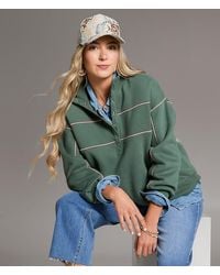 BKE - Contrast Piping Half Snap Pullover - Lyst