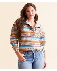 Ariat - Hometown Henley Pullover - Lyst
