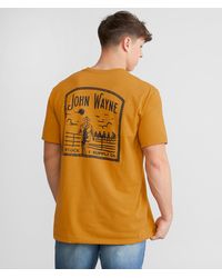 Hooey John Wayne T-shirt - Orange