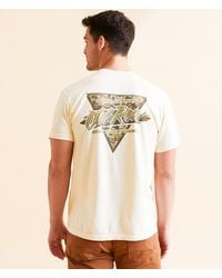 Old Row - Retro Triangle Camo T-Shirt - Lyst