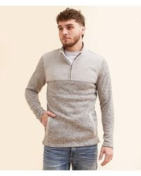 BKE - Spencer Quarter Zip Pullover - Lyst