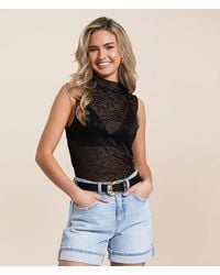 Willow & Root - Floral Embroidered Tank Top - Lyst