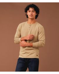 Outpost Makers - Brushed Henley - Lyst