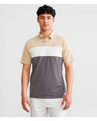 Maven Co-op - Striped Performance Polo - Lyst