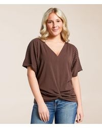 Daytrip - Twisted Front Top - Lyst