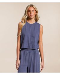 Z Supply - Sloane Cropped Tank Top - Lyst