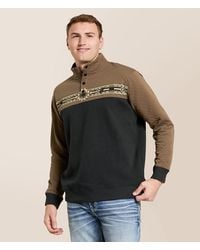 Hooey - Stevie Quilted Quarter Snap Pullover - Lyst