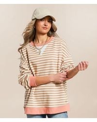 BKE - Striped Knit Pullover - Lyst