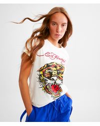 Ed Hardy - Retro Tiger T-shirt - Lyst
