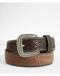 Ariat - Embossed Leather Belt - Lyst