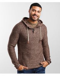 Outpost Makers - Hooded Henley Sweater - Lyst