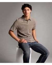 BKE - Heathered Polo - Lyst