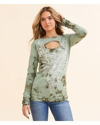 Affliction - Lorielle T-Shirt - Lyst