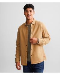Outpost Makers - Solid Flannel Shacket - Lyst