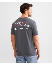 RVCA - Layover Pin Sport T-shirt - Lyst