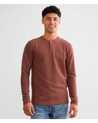 BKE - Slub Knit Henley - Lyst