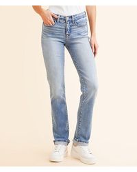 BKE - Andi Straight Stretch Cuffed Jean - Lyst