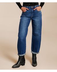 Risen - High Rise Barrel Stretch Jean - Lyst