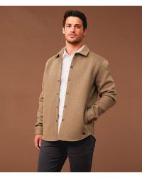 Outpost Makers - Marled Twill Shacket - Lyst