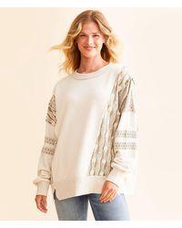 BKE - Pieced Pullover - Lyst