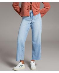 BKE - Parker Cropped Wide Leg Stretch Jean - Lyst