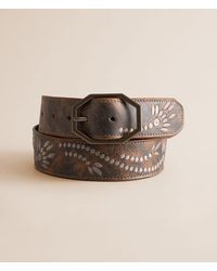Bed Stu - Mohawk Embroidered Leather Belt - Lyst