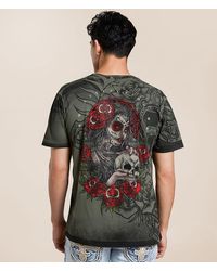 Affliction - Descending Fate T-Shirt - Lyst