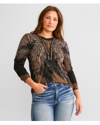 Affliction - Age Of Winter T-shirt - Lyst