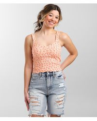 Billabong - Searching For Sun Cropped Tank Top - Lyst