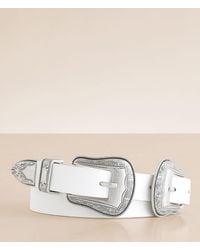 BKE - Double Buckle Western Belt - Lyst