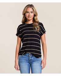 Blu Pepper - Striped Top - Lyst