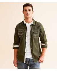 BKE - Striped Athletic Shirt - Lyst