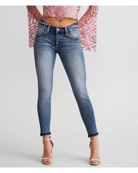 KanCan Signature;KanCan - Kan Can Signature Low Rise Ankle Skinny Stretch Jean - Lyst