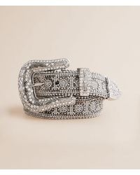 BKE - Super Glitz Leather Belt - Lyst