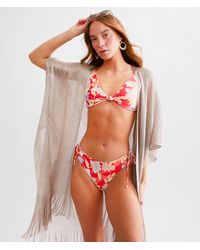 O'neill Sportswear - Antalya Floral Pismo Swim Top - Lyst