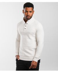 Outpost Makers Otto Quilted Pullover - Natural