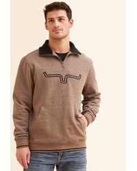 Kimes Ranch - Filmore Quarter Zip Mock Neck Pullover - Lyst