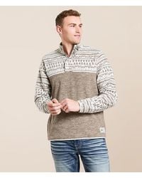 Hurley - Cordoba Blocked Fleece Pullover - Lyst