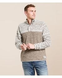 Hurley - Cordoba Blocked Fleece Pullover - Lyst